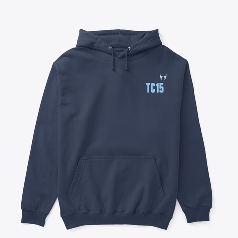 Tess Calabria Navy T-Shirt Front