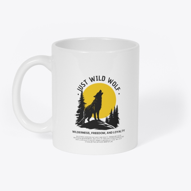 Just wild wolf