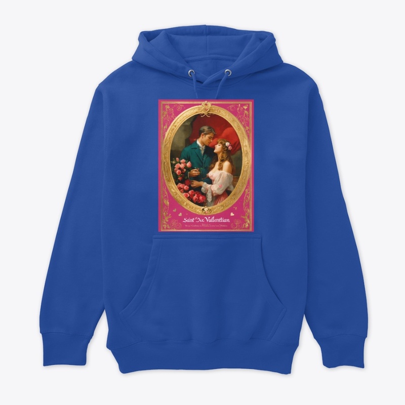 Printed pullover hoodie 
