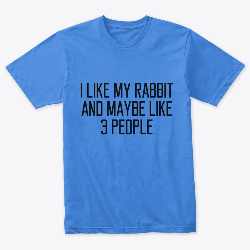 I Like My rabbit And Maybe 3 Like People