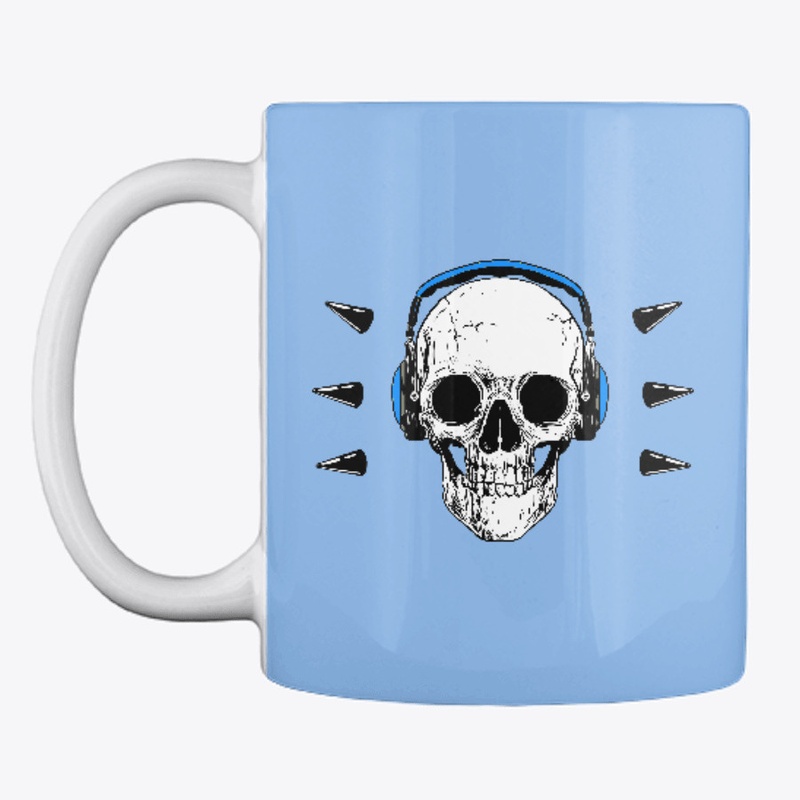 Skull Ear Phones and Spike Design