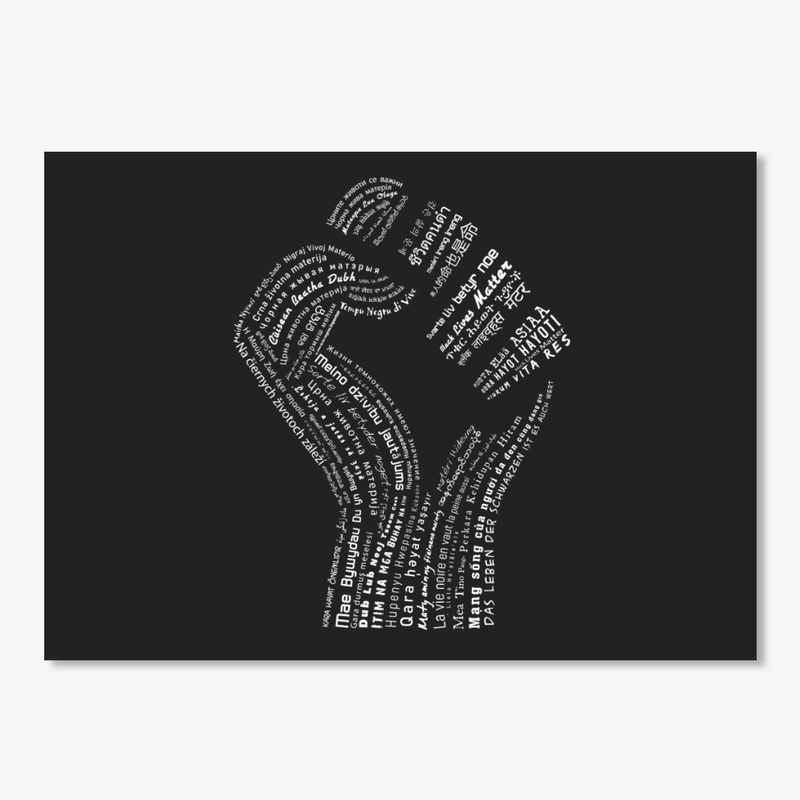 BLM Fist Design - Multiple Translations