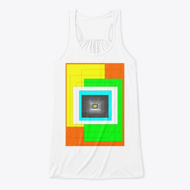 2D Digital Art Check T-Shirt