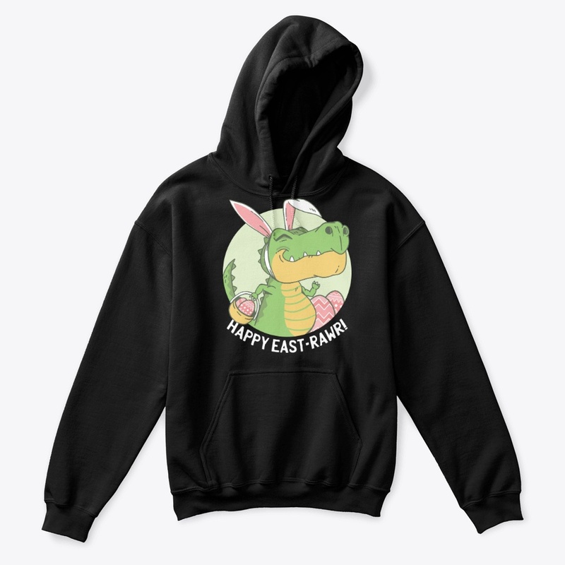 Happy East-Rawr Dinosaur Easter Gift