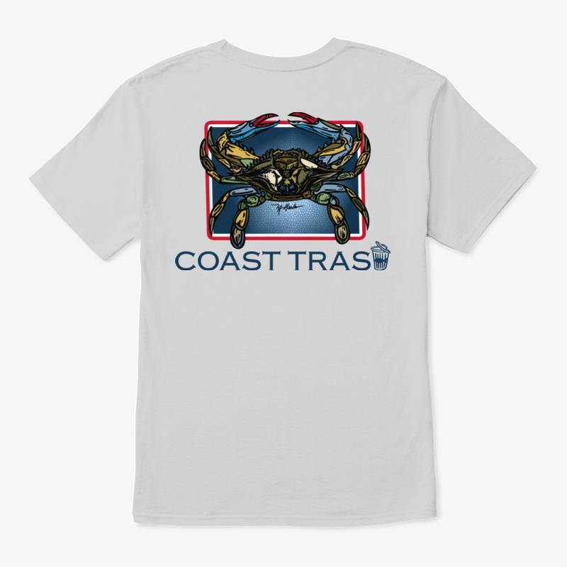 Coast Trash Blue Crab