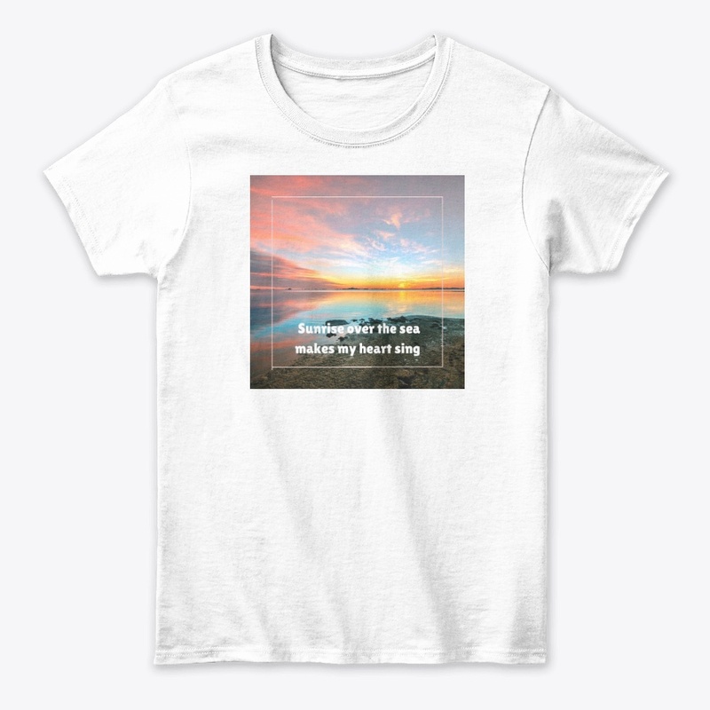 SUNRISE OVER THE SEA