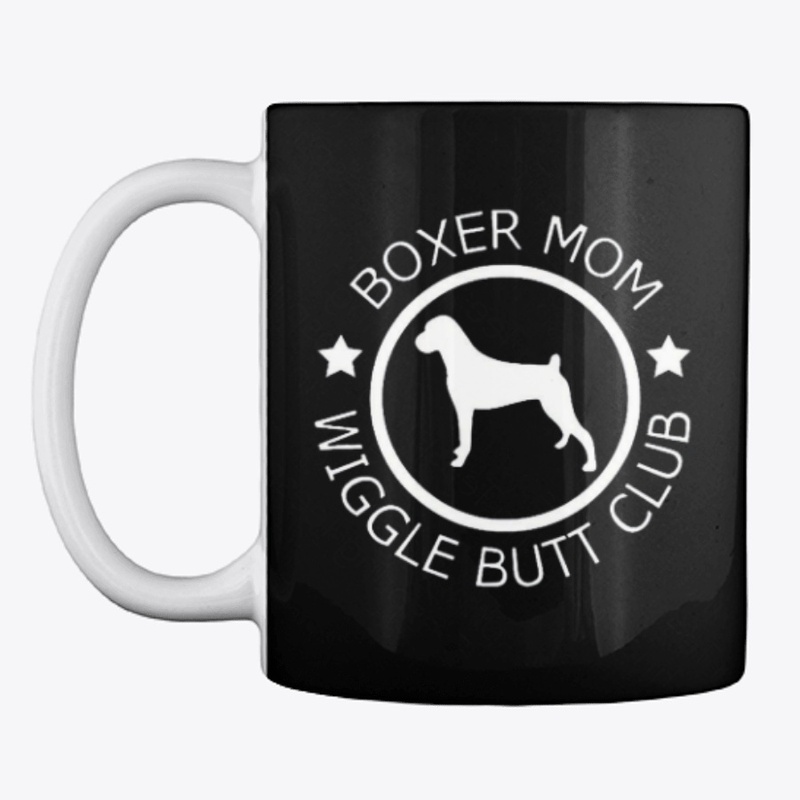 Boxer Wiggle Butt Club Mug