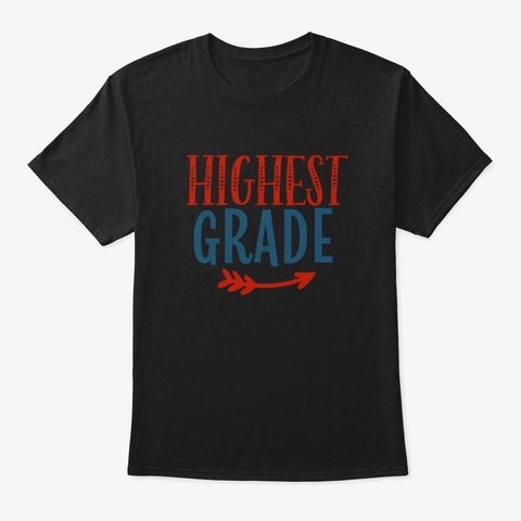 Highest Grade Black T-Shirt Front