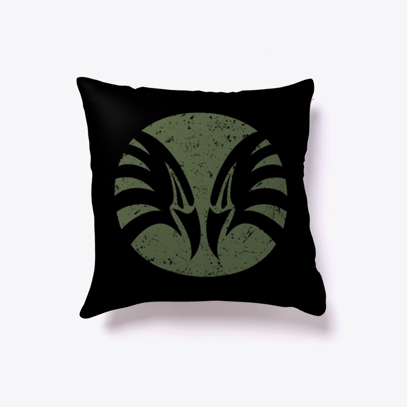 Eagle Heads, green circle