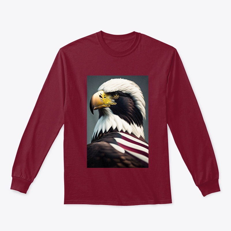 US fly high T-shirt design