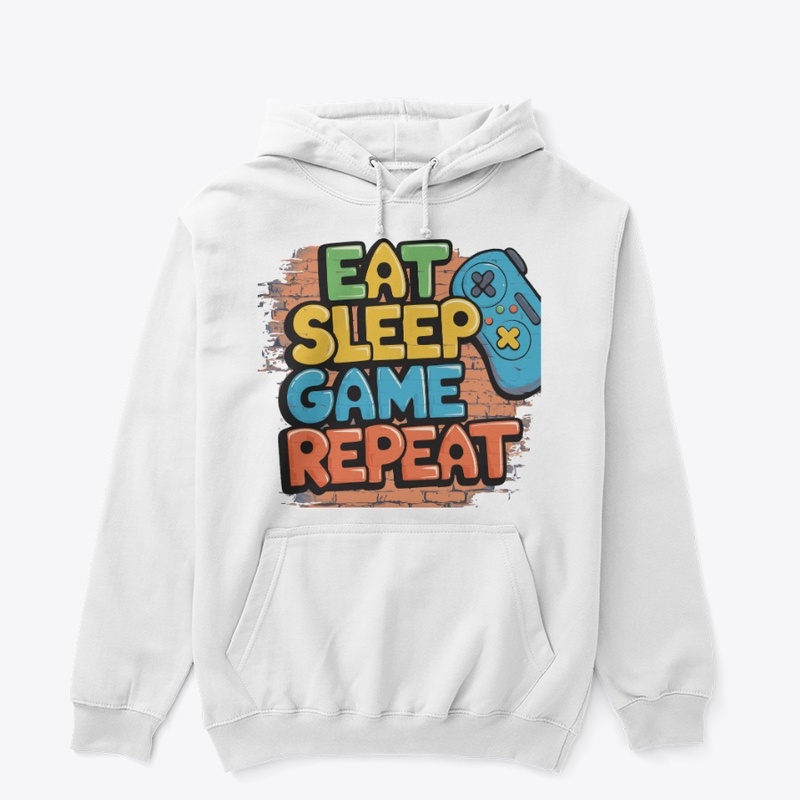 Eat Sleep Game Repeat 10