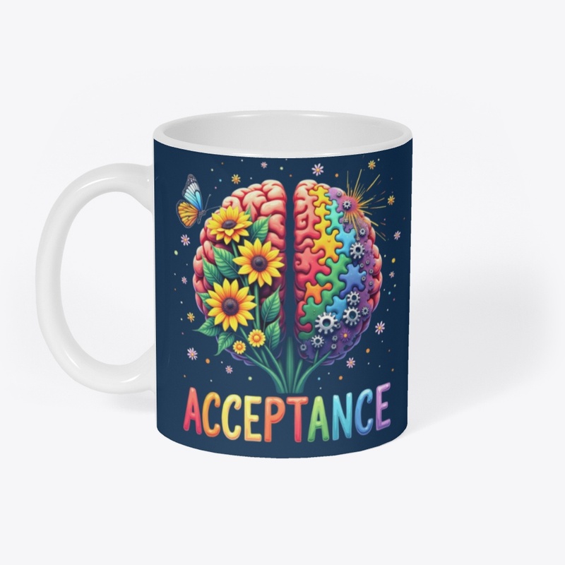 Acceptance Brain Autism Awareness