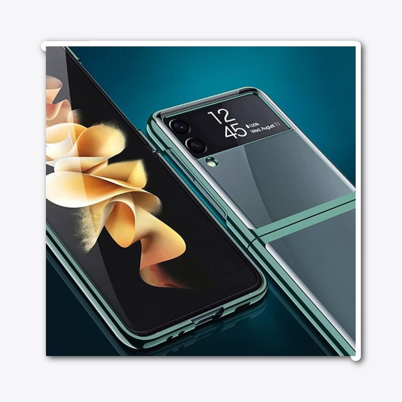mobile accessories blue water design 