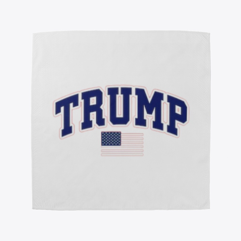 Trump and Flag