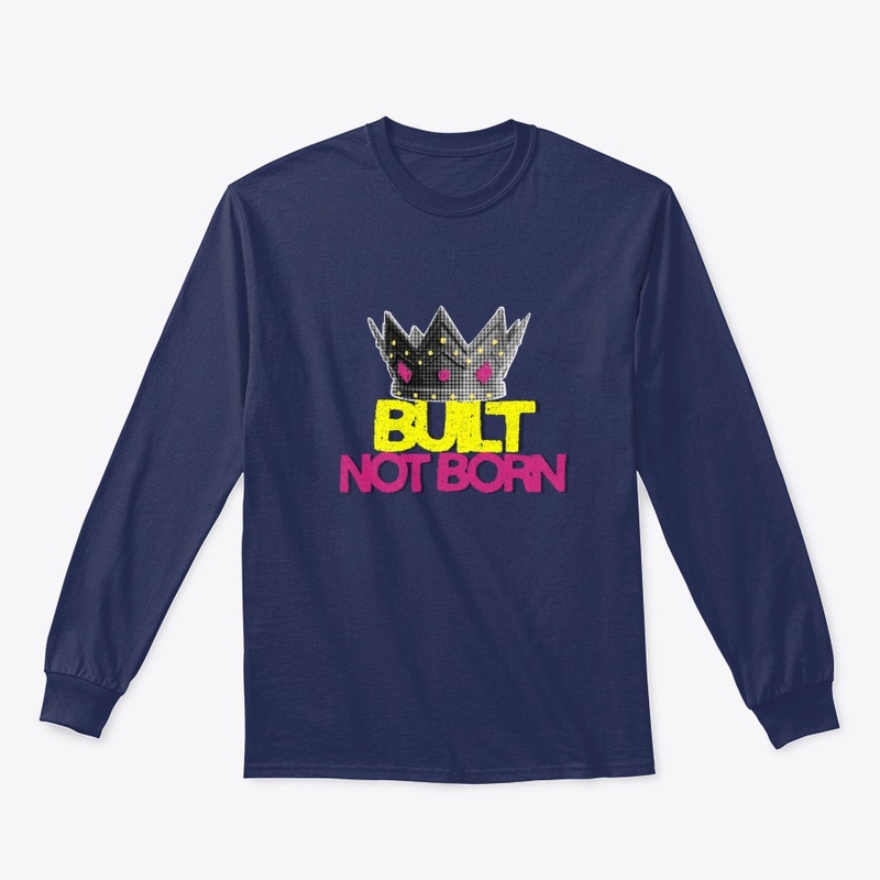 Built Not Born Motivational Crow 