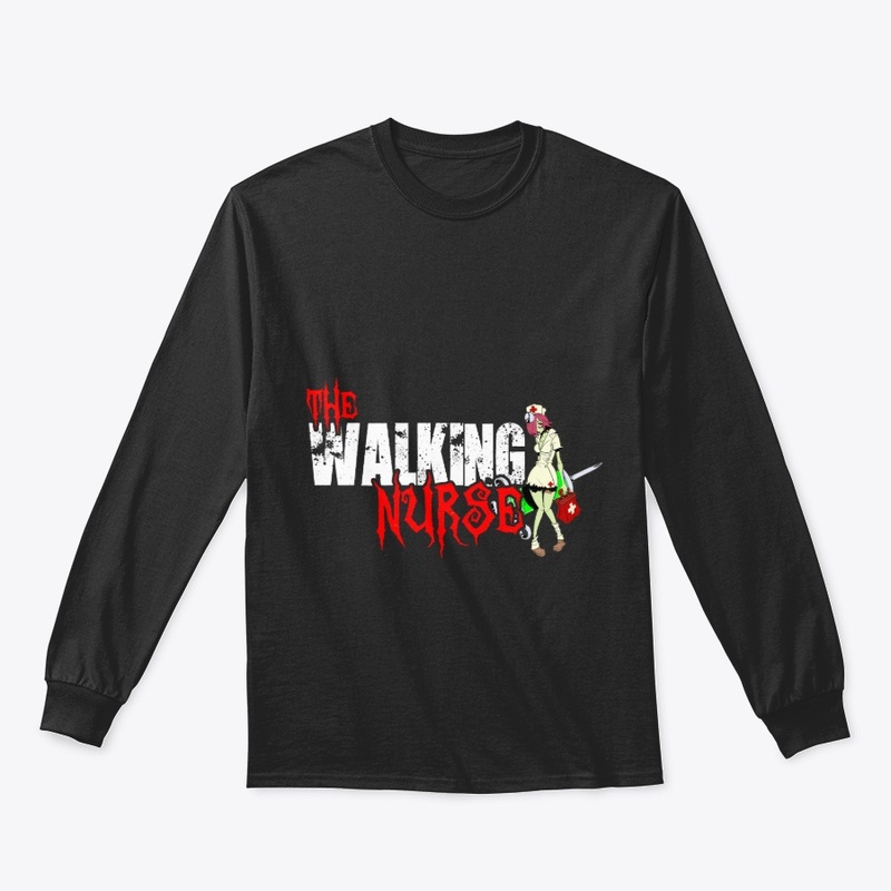 The Walking Nurse Funny Nurse T-shirt 