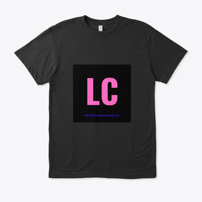 Liberal Catholics Logo Eco Black Tee