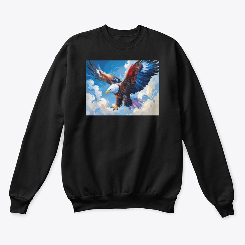 Majestic Bald Eagle in Flight