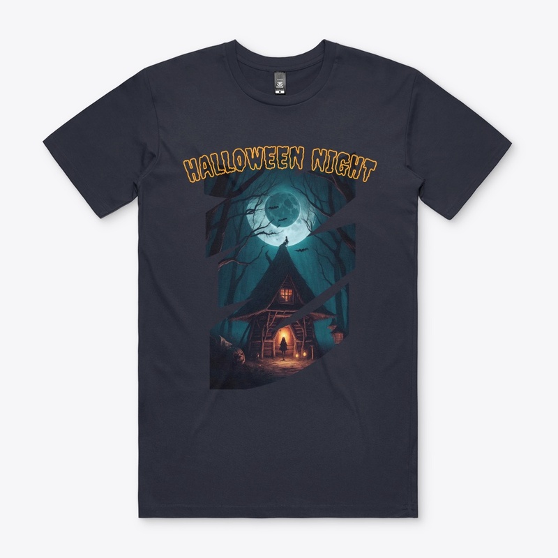Halloween Night Witch Hut