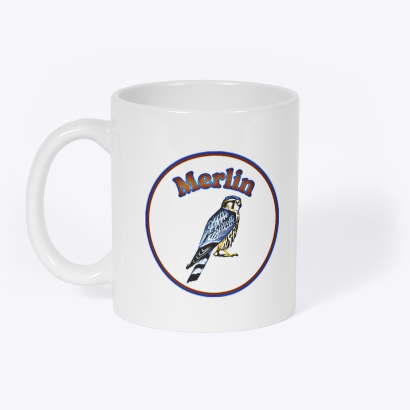 Merlin coffee cup