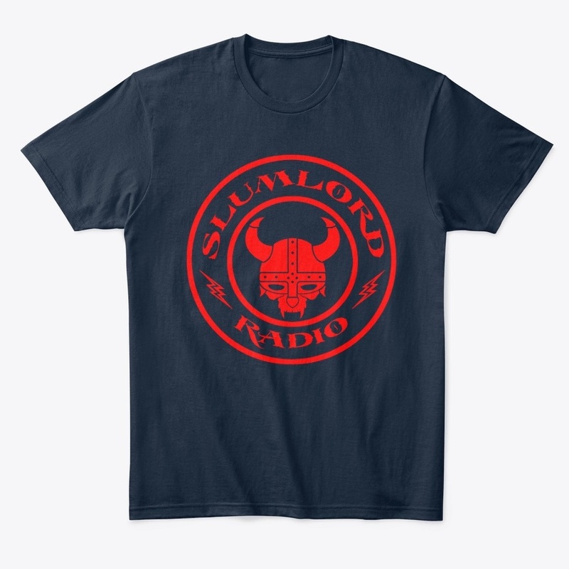 Slumlord Radio - Viking Logo RED
