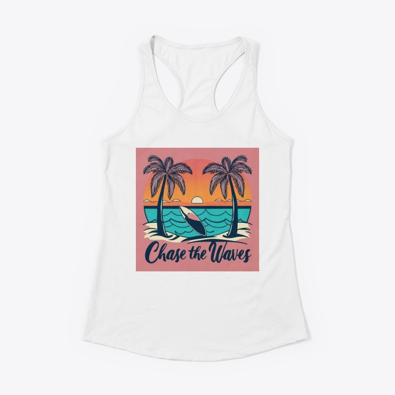 chase the waves t shirt