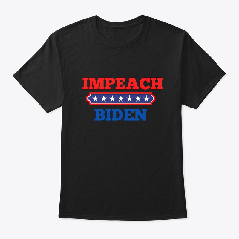 Red White and Blue with Stars Impeach