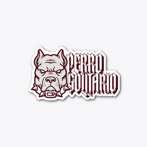 Perro Solitario Standard Camiseta Front