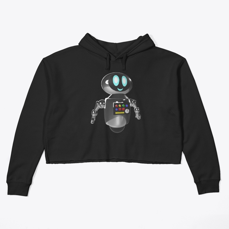 Cute Robot with button