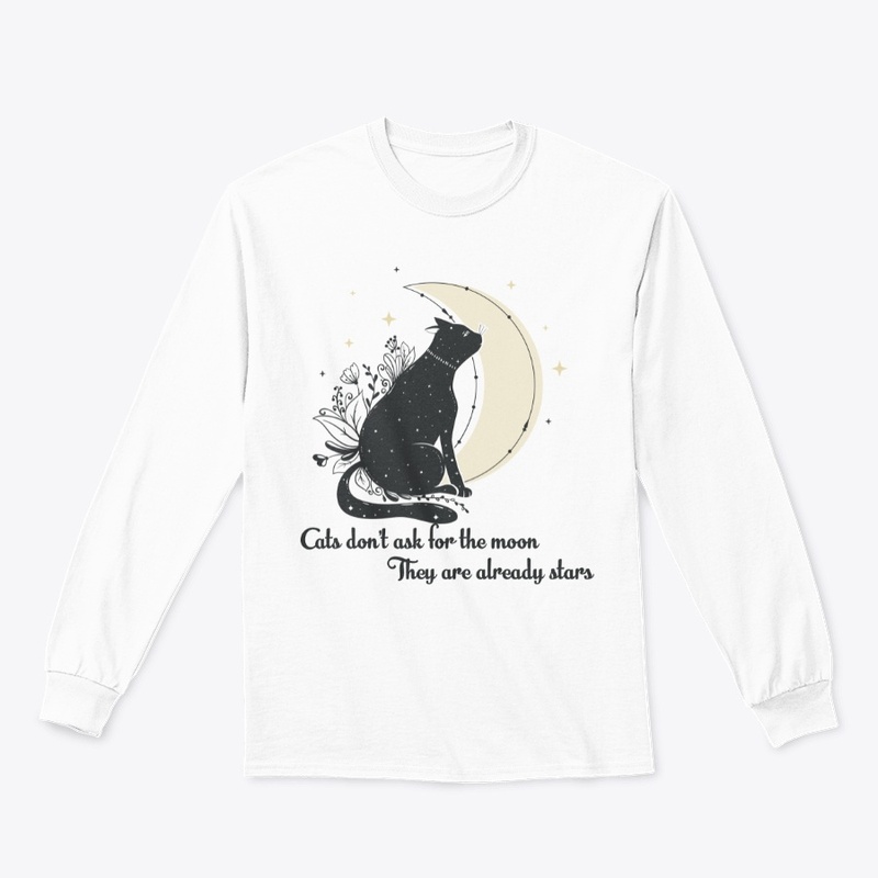 Cats don't ask for the moon