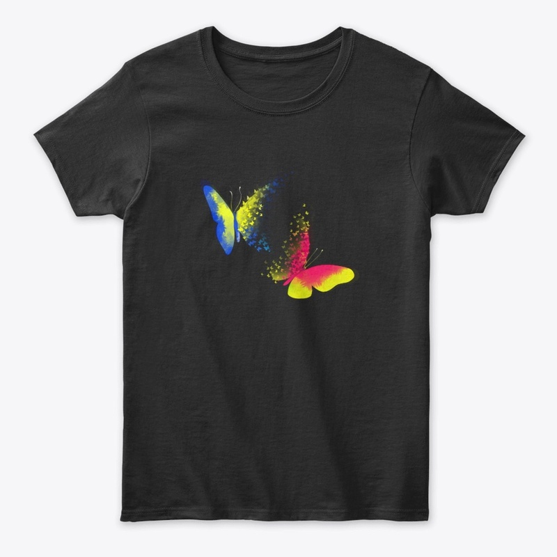 rainbow butterfly
