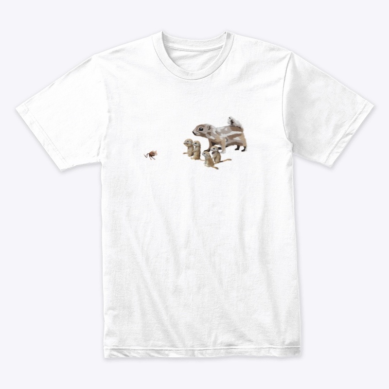 Prairie Dog Family & Rocket