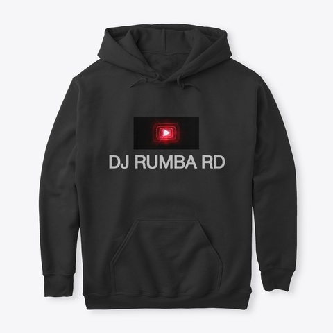Dj Rumba Rd Black T-Shirt Front