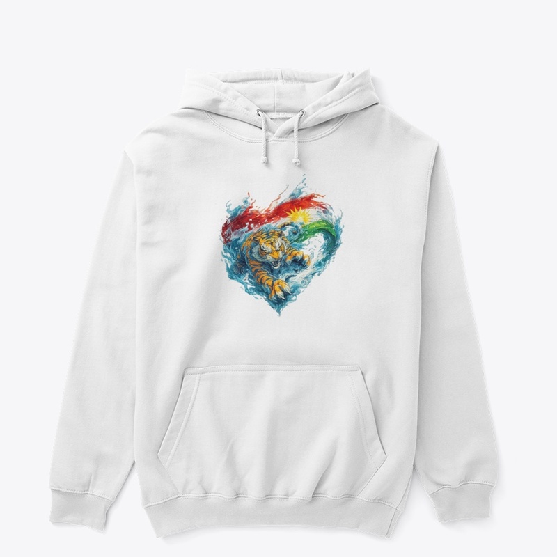 Kurdish Tiger Spirit  Heart of the Waves
