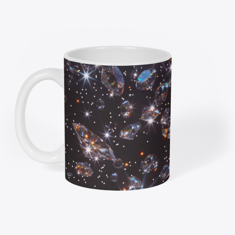 Cosmic Radiance: Starlight Gem Mug