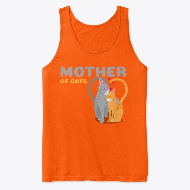 MOTHER OF CATS  T SHIRT,MUG,BAG...