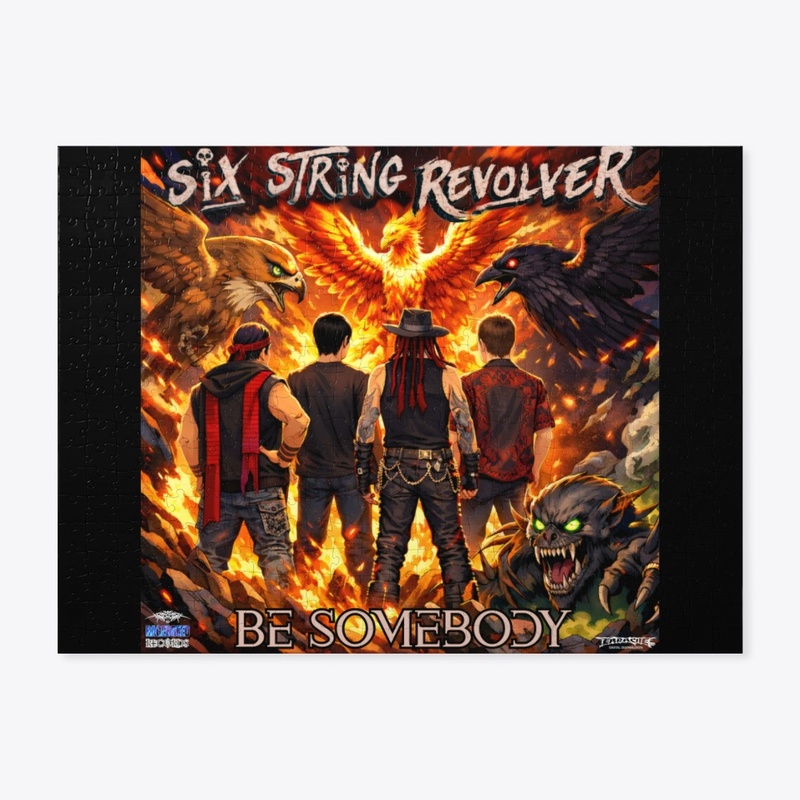 Six String Revolver - Be Somebody Design