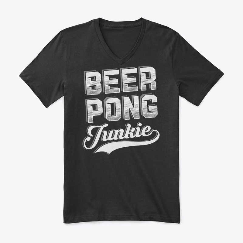 Funny Beer Pong Lover Gift Junkie