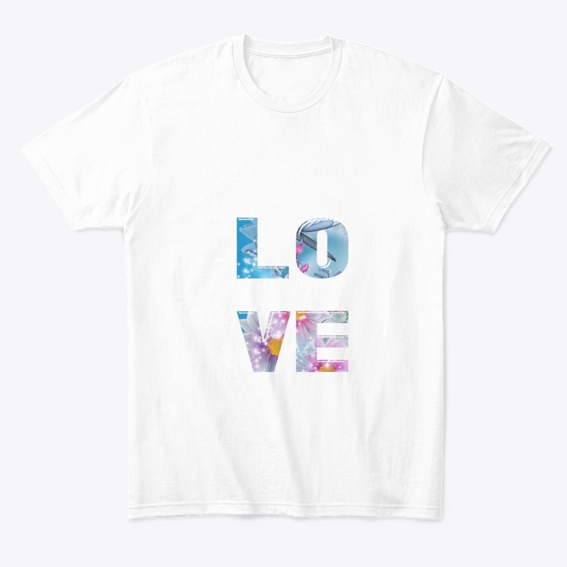 Love Print half and Long Sleeves T-shirt