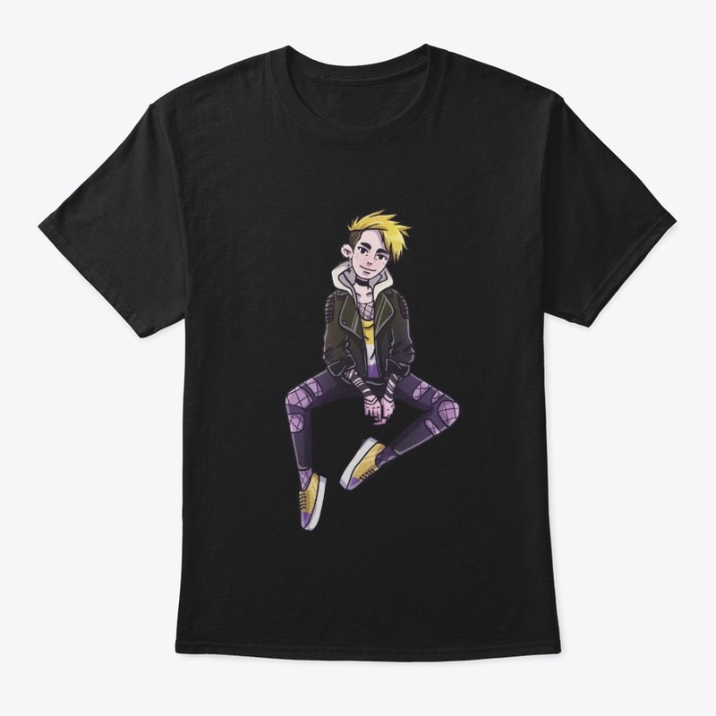 Non-Binary Pride Flag Humanization
