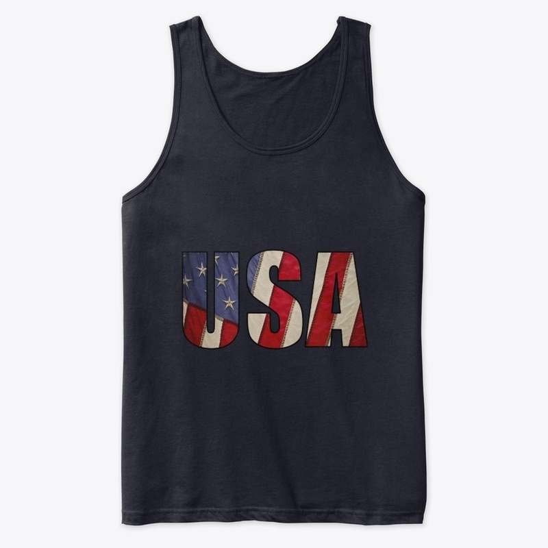 USA tank top shirt