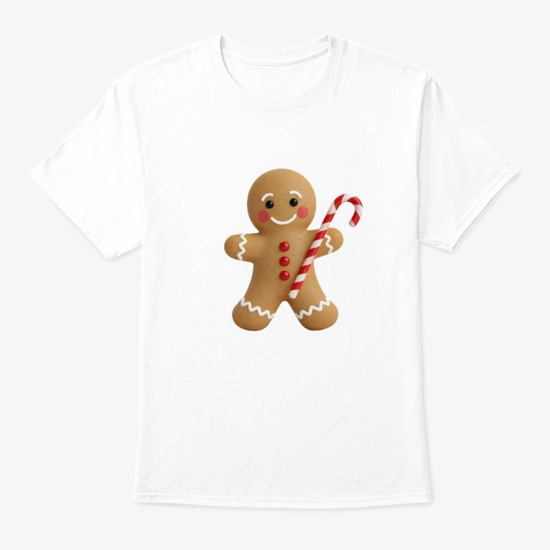 gingerbread man unique t-shirt