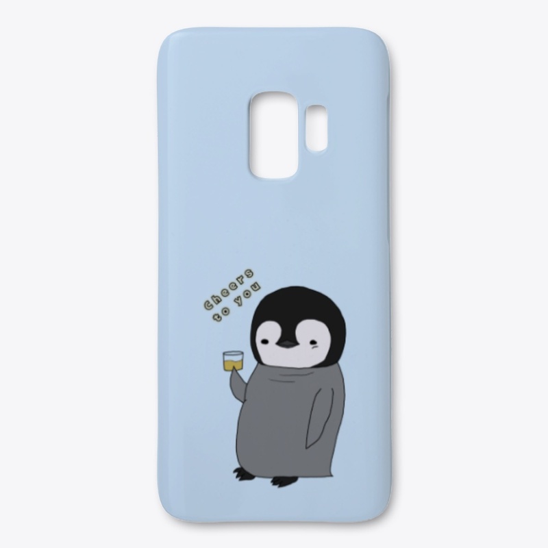 Cheers to You - Cute Baby Penguin Design