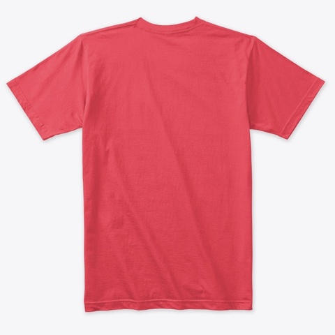 Inspire Love Clean Housekeeping Vintage Red T-Shirt Back