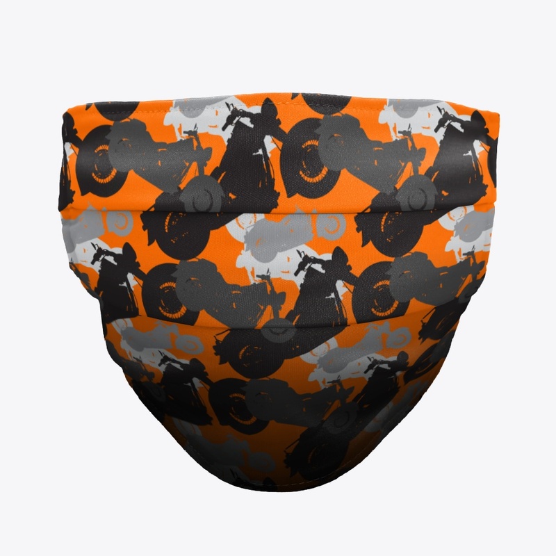 V-Twin Motorcycle Camo  Mask