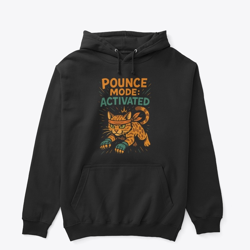 Pounce Mode: Activated - Bengal Cat 