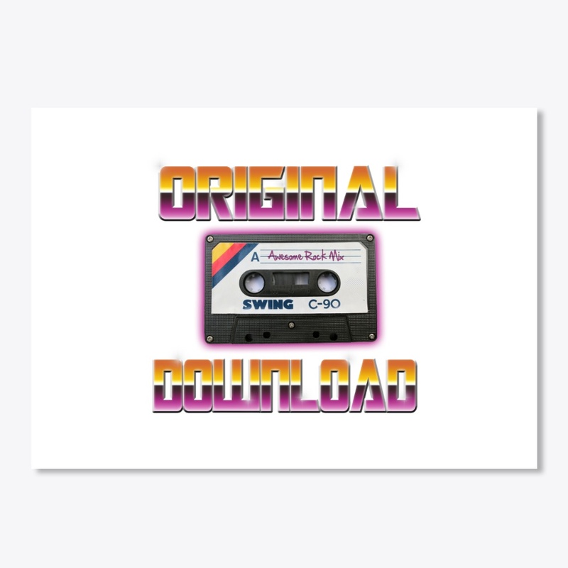 Original Download Cassette Tape