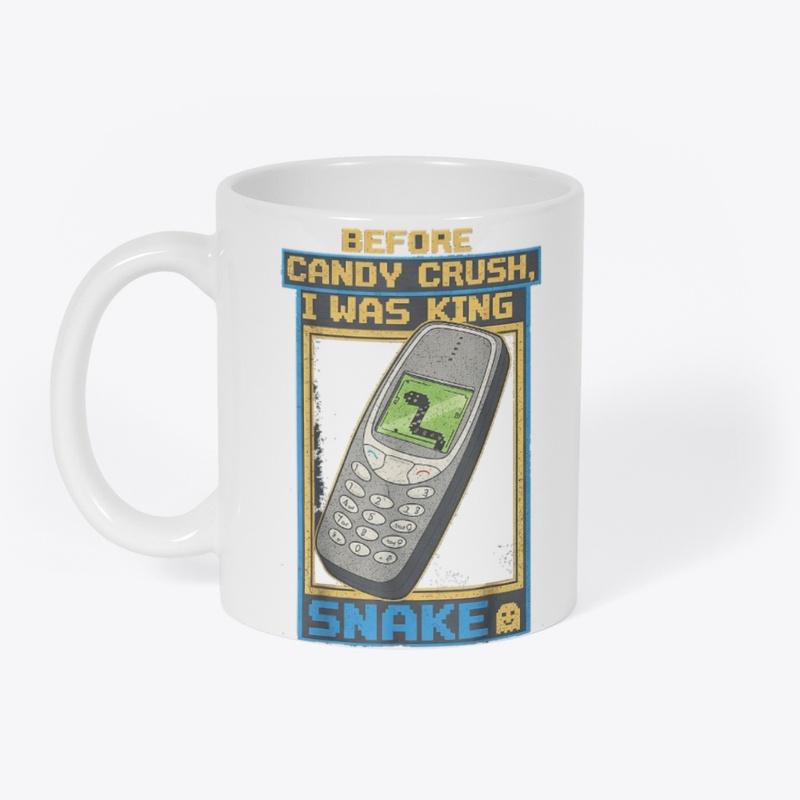 Retro Snake King Game Tee
