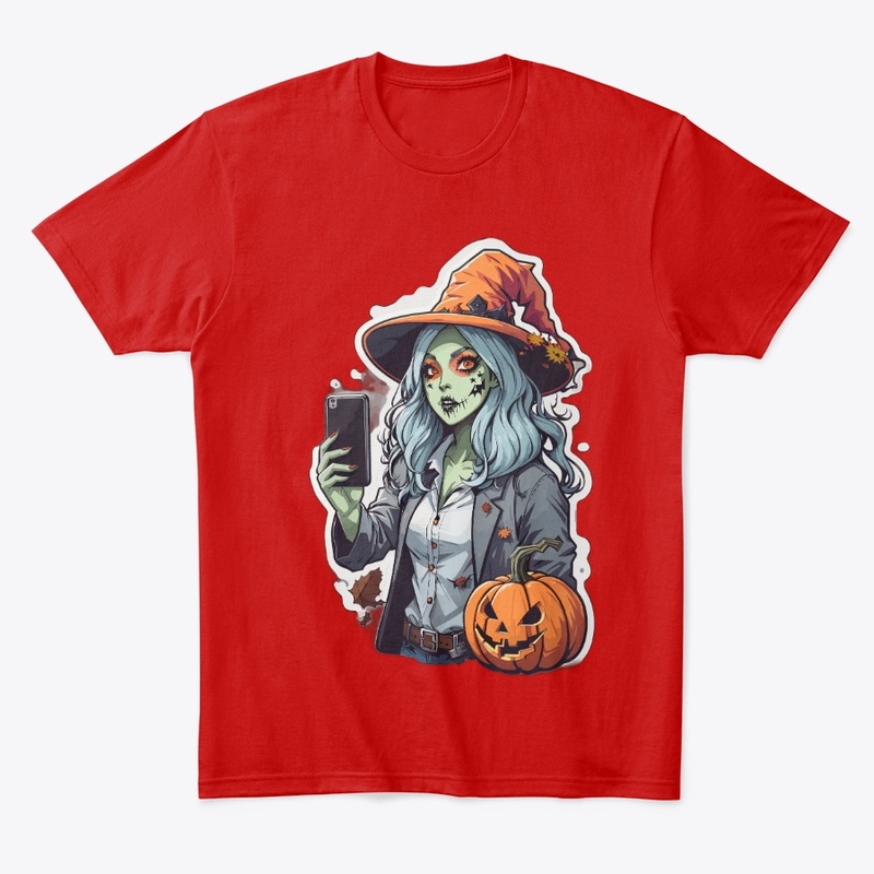 Halloween Sticker Design T-Shirt