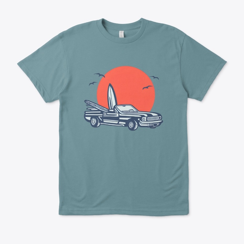 Retro Summer Beach Vibes T-Shirt